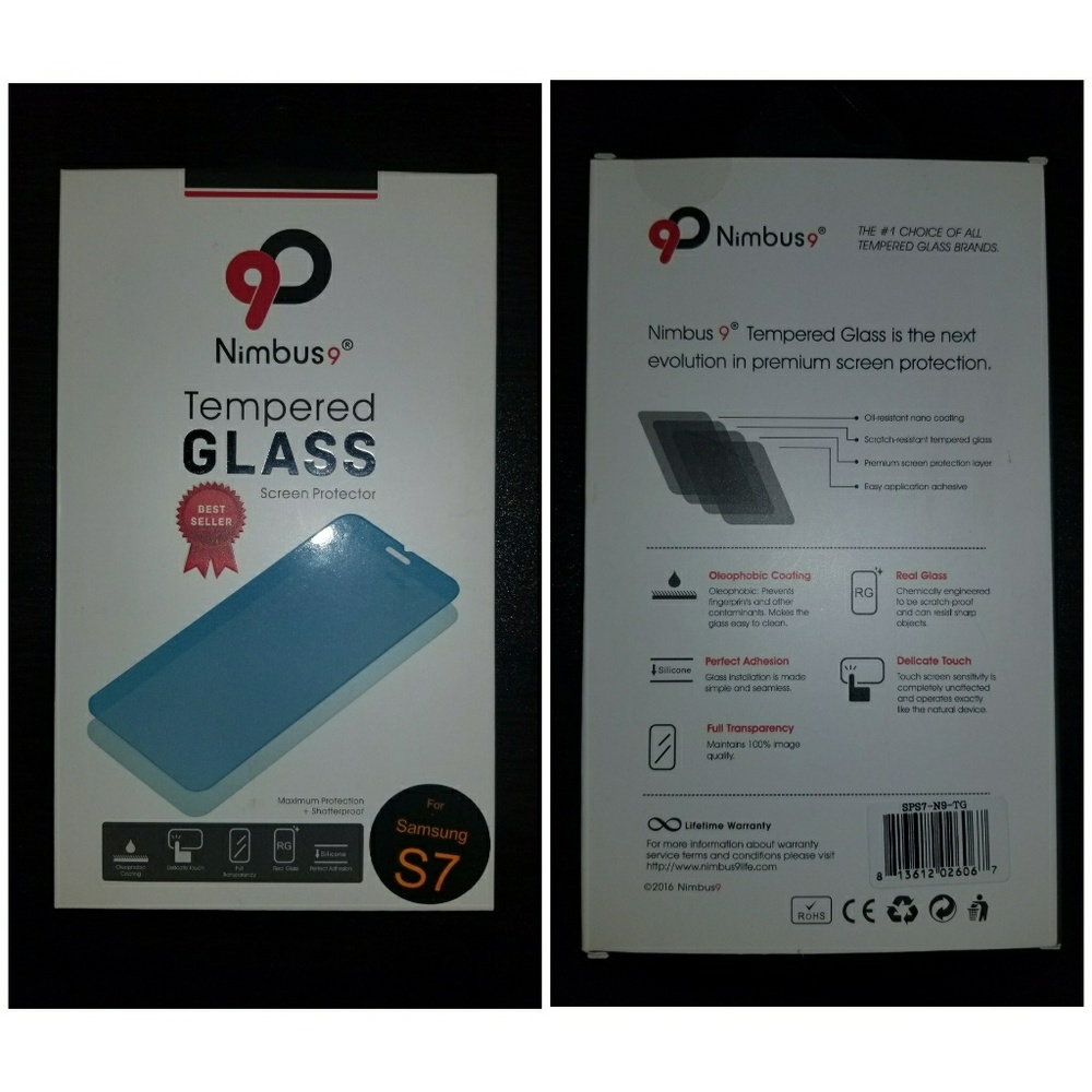 Tempered Glass Screen Protector for Samsung S7